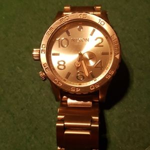 Nixon 5130 gold simplify men's watch